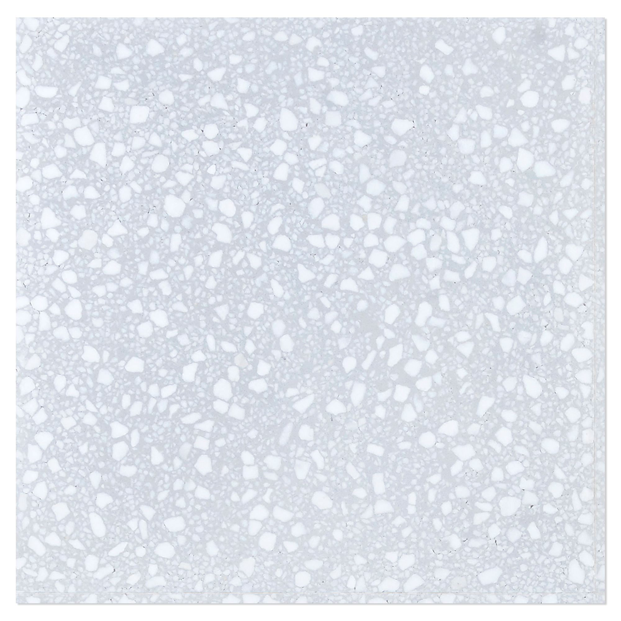 Terrazzo Fragmenta Bianco Greco Polerad 40x40 cm