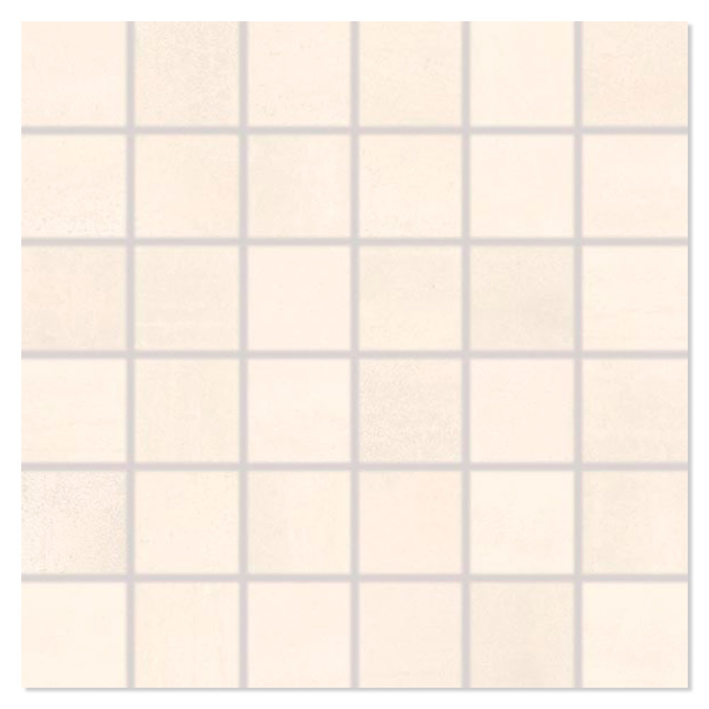 Mosaik Kakel Rush Beige 30x30 (5x5) cm