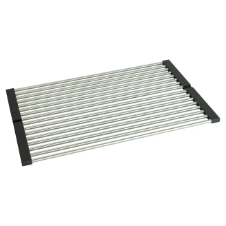 Ihopfällbar Diskställ <strong>KitchenPro</strong>  Krom Blank 30x47 cm