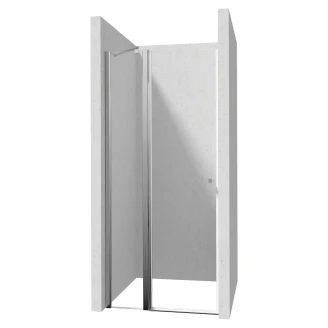 Duschhörn med Pivotdörr <strong>Kerria Plus</strong> 90 + 90 cm Krom Blank