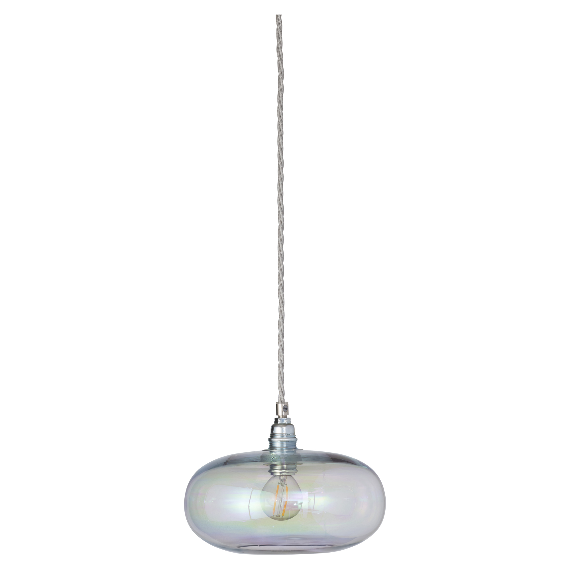 Ebb & Flow Hängande Lampa S Horizon Light Kameleont, Silver