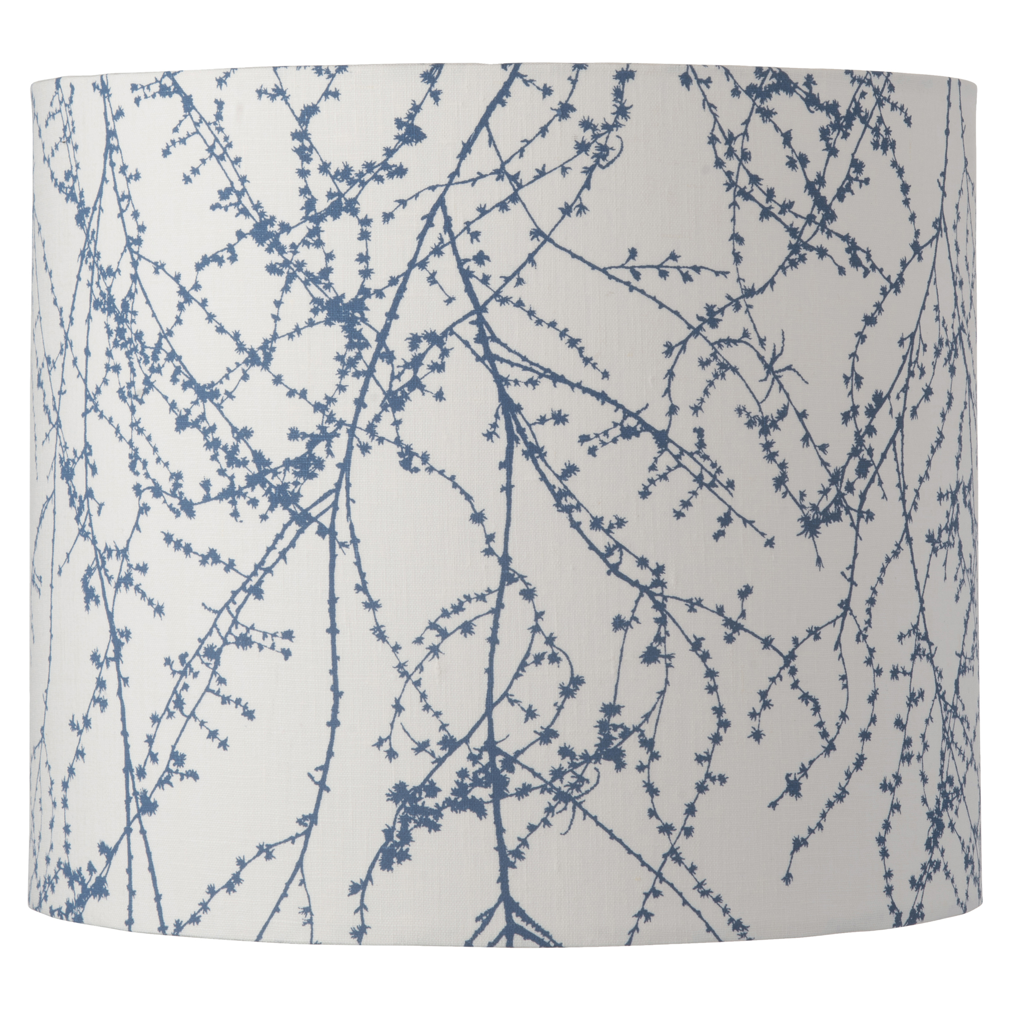 Ebb & Flow Tyg Lampskärm C Branches Indigo