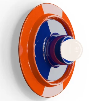 Ferroluce Vägglampa <strong>Voila</strong>  Orange, Blå