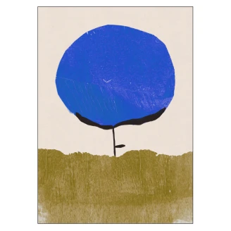 Poster <strong>Alisa Galitsyna</strong>  Blue Flower 100x140 cm