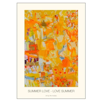 Poster <strong>Per Anders</strong>  Summer Love Love Summer 50x70 cm