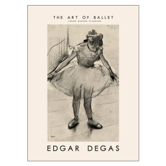 Poster <strong>Edgar Degas</strong>  The Art Of Ballet 50x70 cm