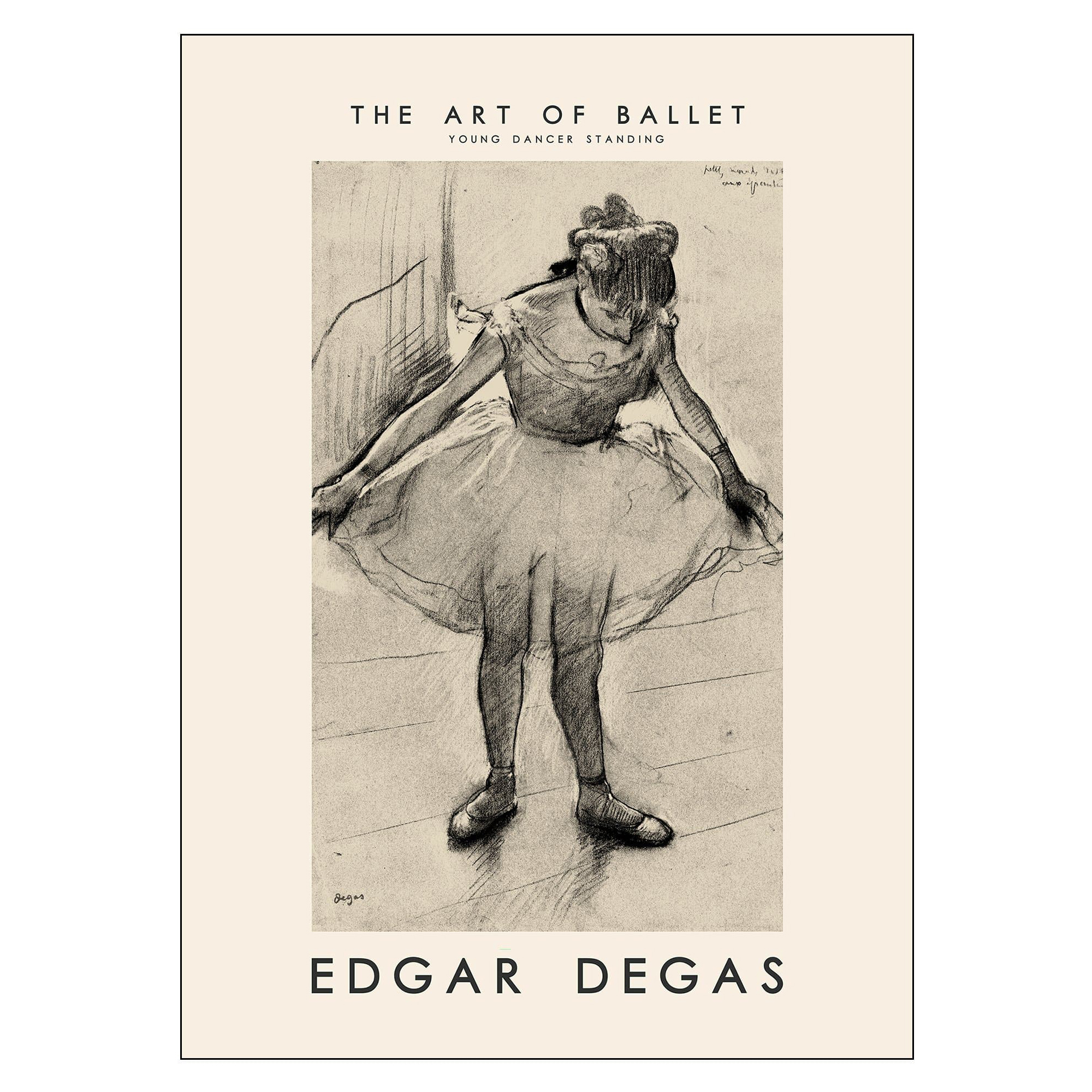 Poster Edgar Degas The Art Of Ballet 70x100 cm