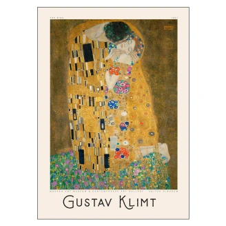 Poster <strong>Gustav Klimt</strong>  The Kiss 30x40 cm