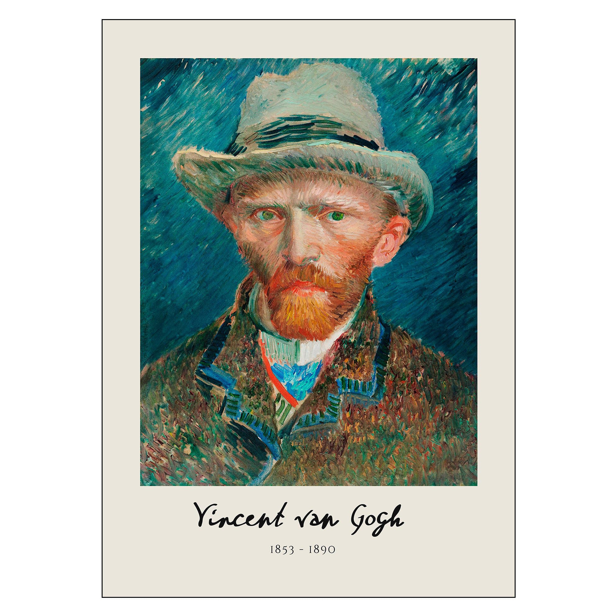 Poster Vincent van Gogh Self Portrait II 70x100 cm