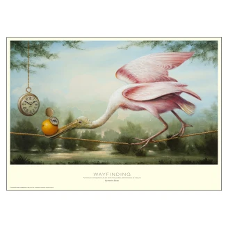 Poster <strong>Kevin Sloan</strong>  Wayfinding 50x70 cm