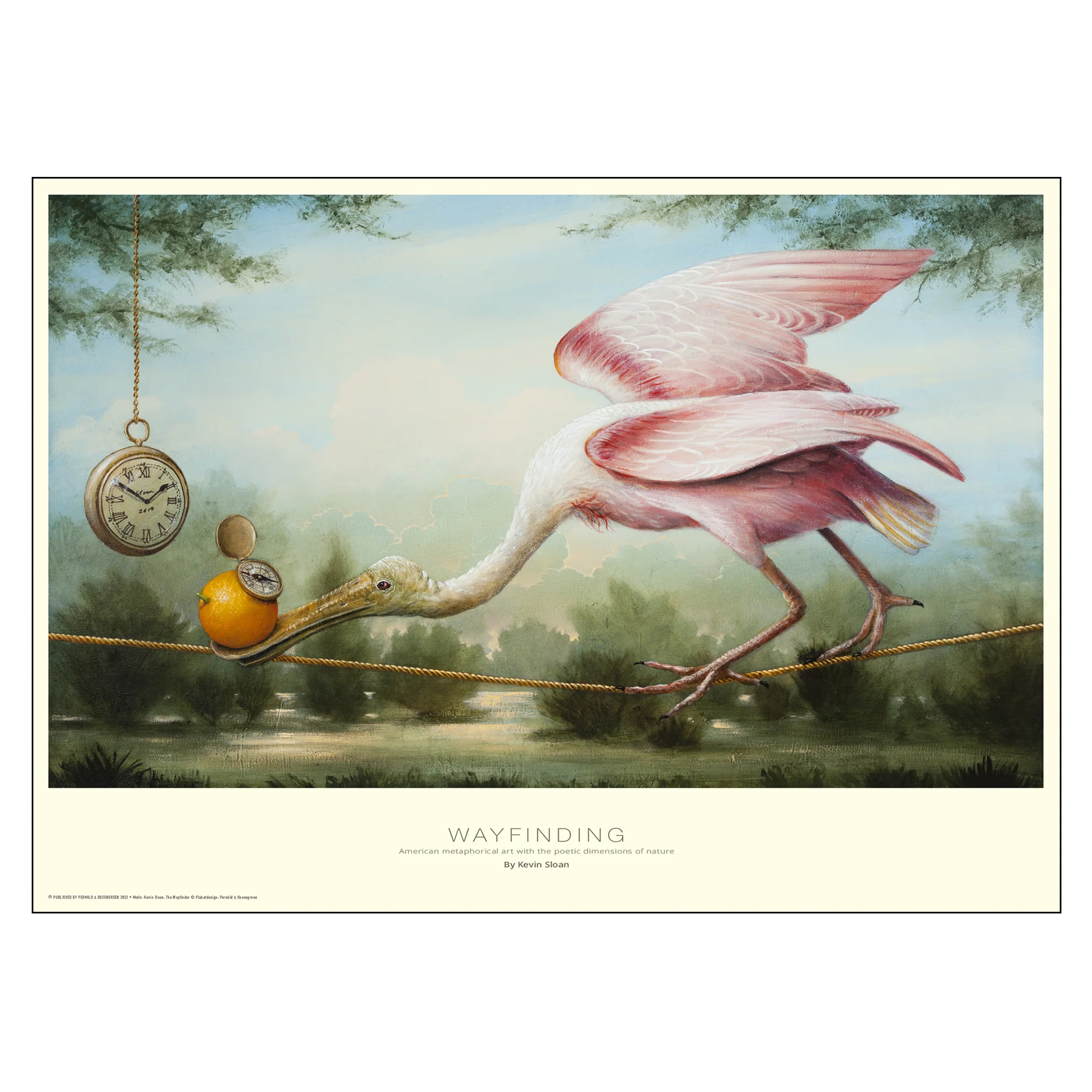 Poster Kevin Sloan Wayfinding 70x100 cm