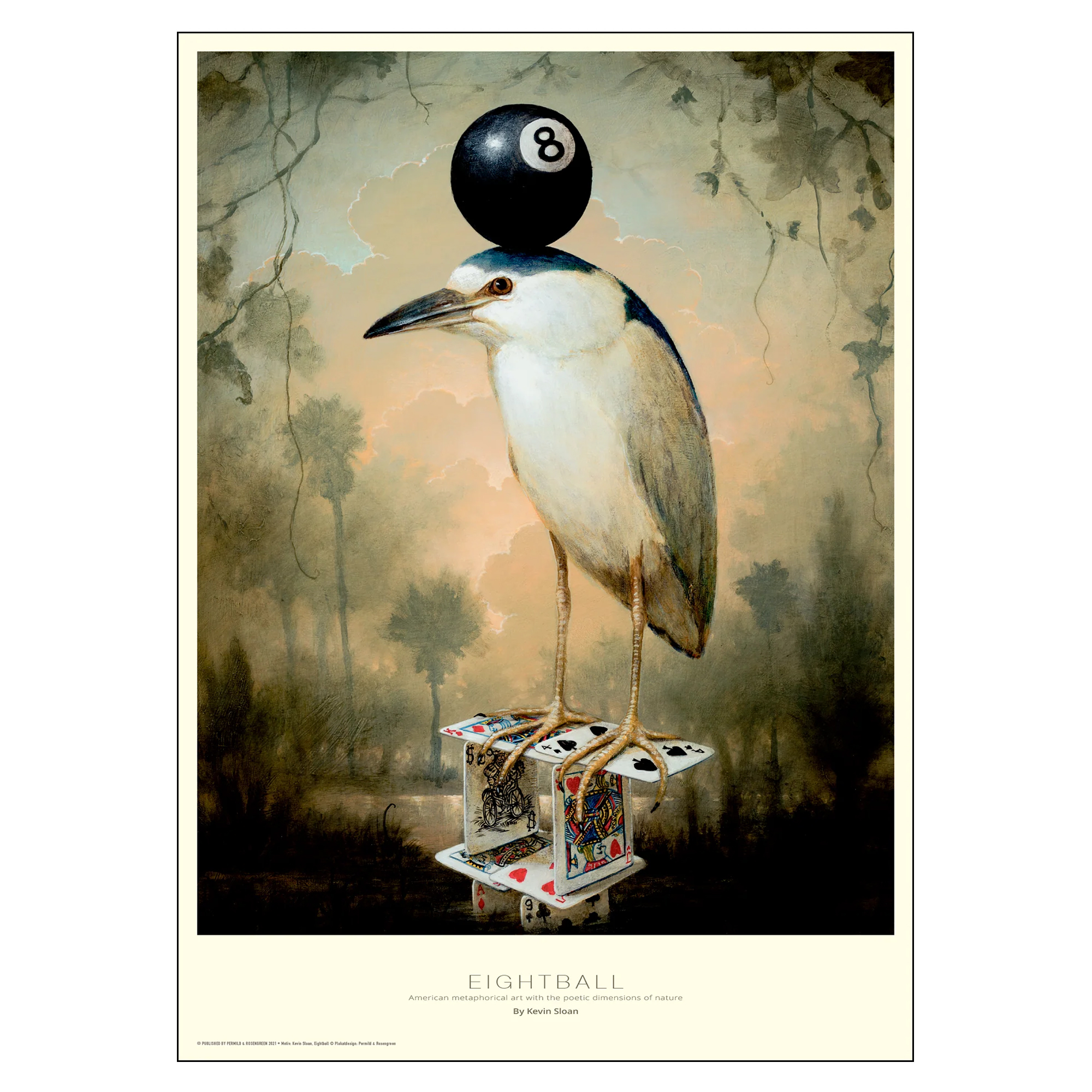 Poster Kevin Sloan Eightball 70x100 cm