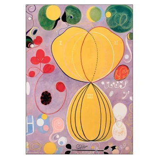 Poster Hilma Af Klint De Ti Største No. 7 50x70 cm