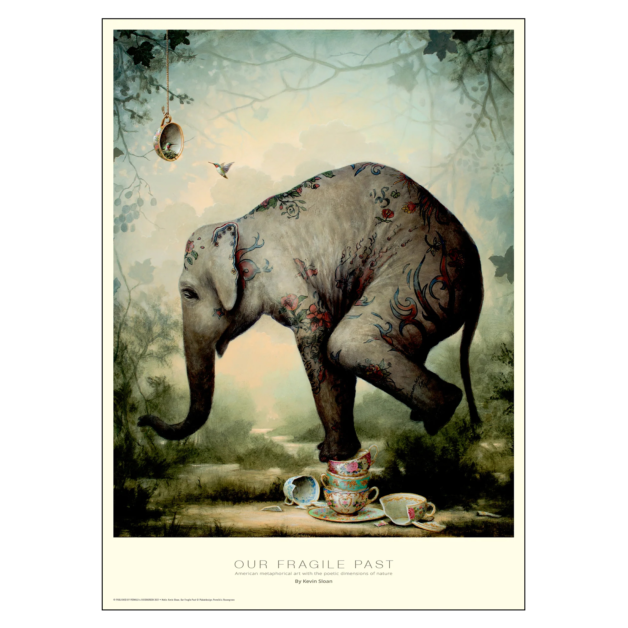 Poster Kevin Sloan Our Fragile Past 70x100 cm