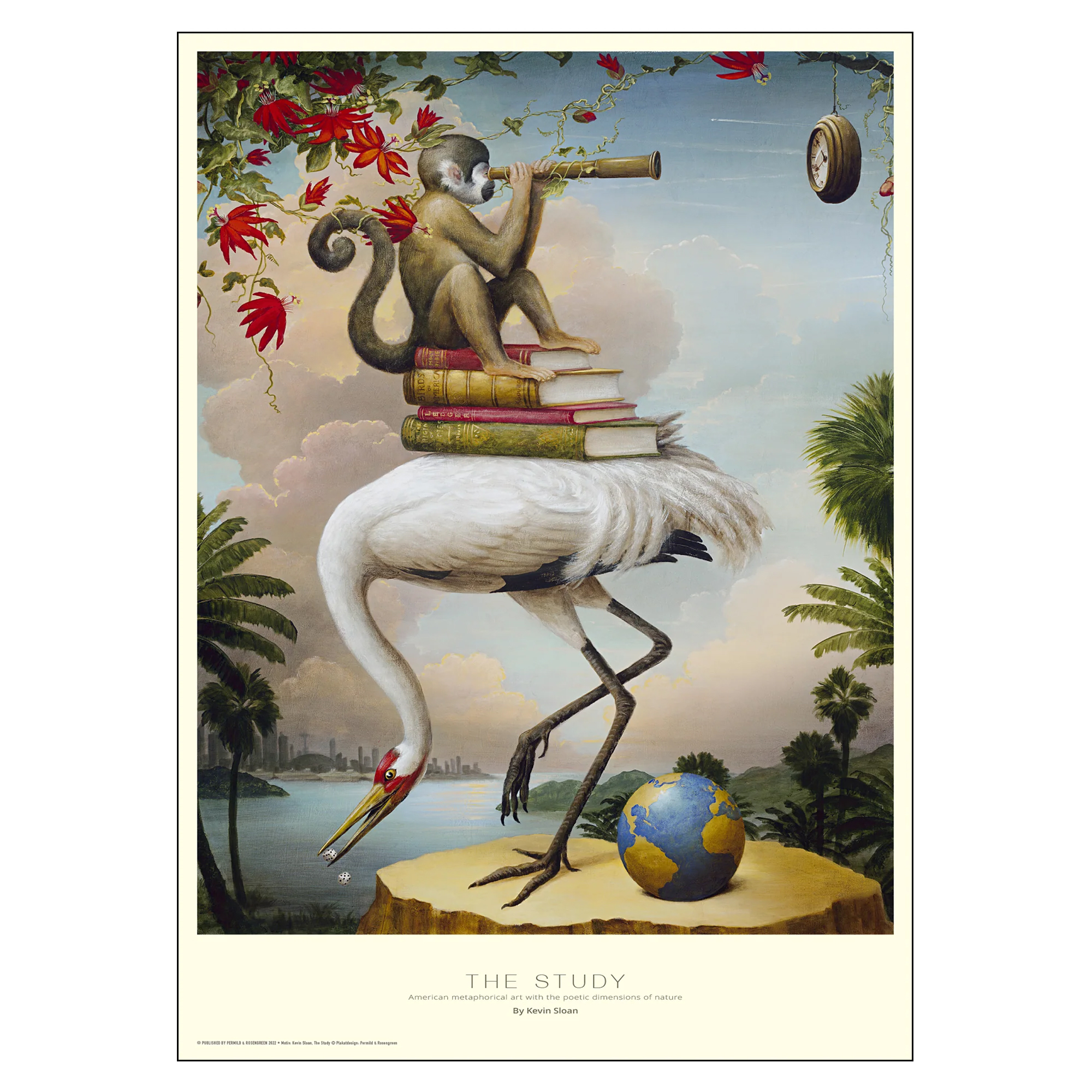 Poster Kevin Sloan The Study 70x100 cm