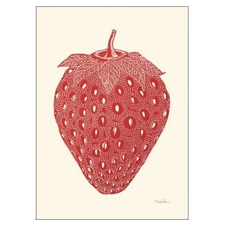 Poster <strong>Monika Petersen</strong>  Art Prints Strawberry 30x40 cm