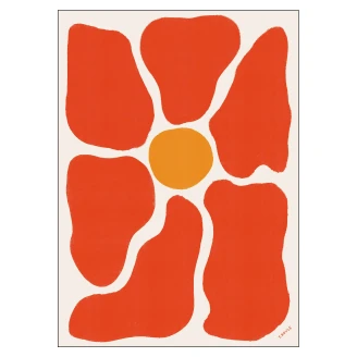 Poster <strong>Tara Royle</strong>  Flower 30x40 cm