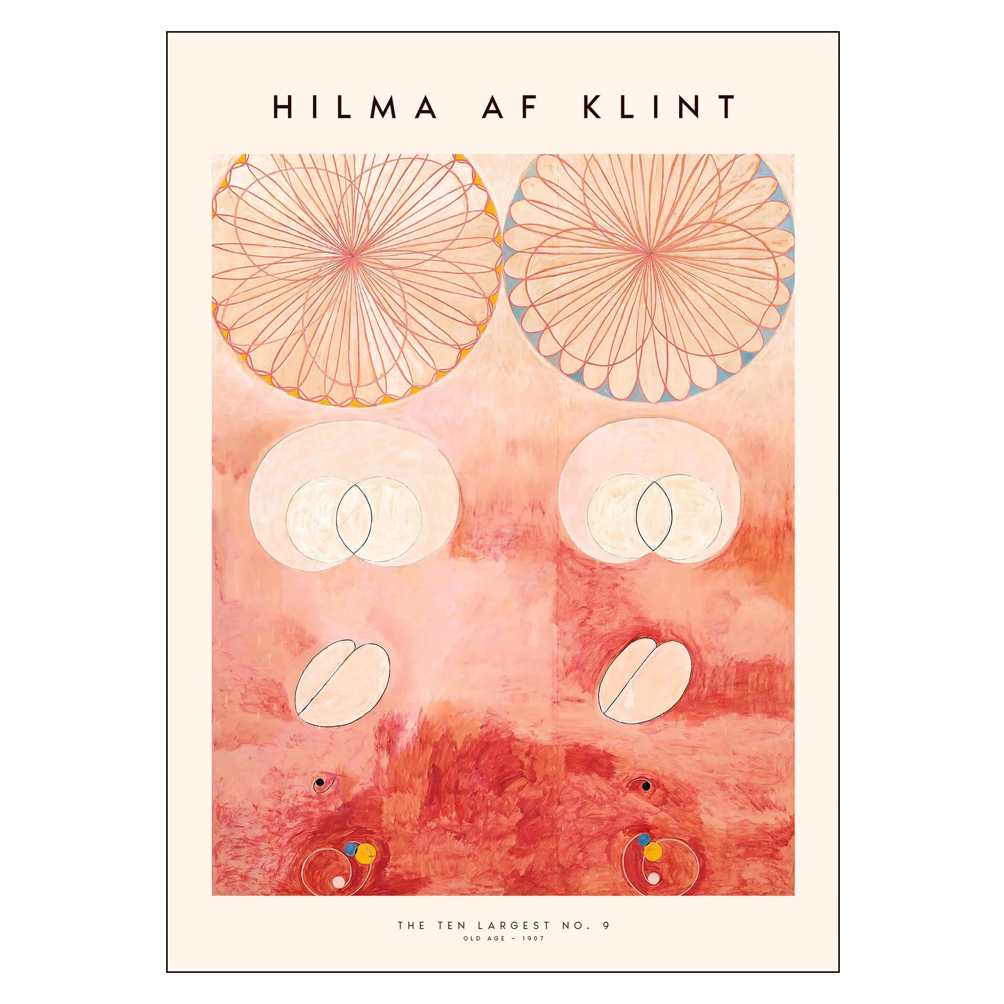 Poster Hilma af Klint The Ten Largest No. 09 50x70 cm