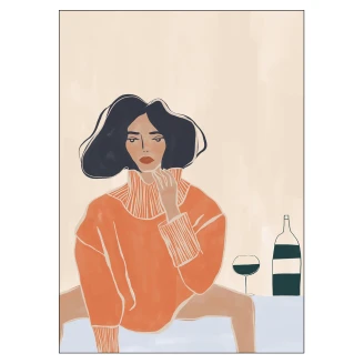 Poster <strong>Ivy Green Illustrations</strong>  It's a Mood 70x100 cm