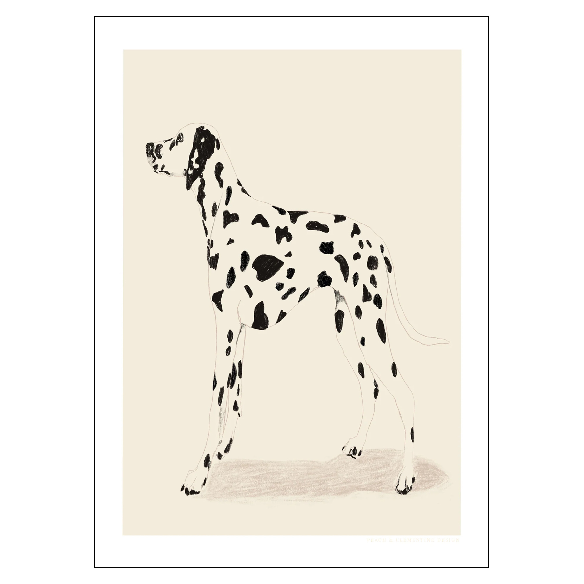 Poster Jenny Liz Rome Dalmation 30x40 cm