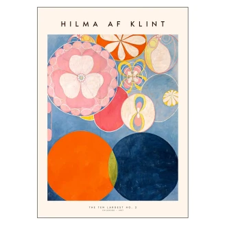 Poster <strong>Hilma af Klint</strong>  The Ten Largest No. 02 30x40 cm