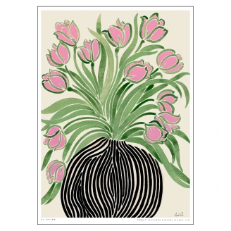 Poster <strong>La Poire</strong>  Tulips 1 50x70 cm