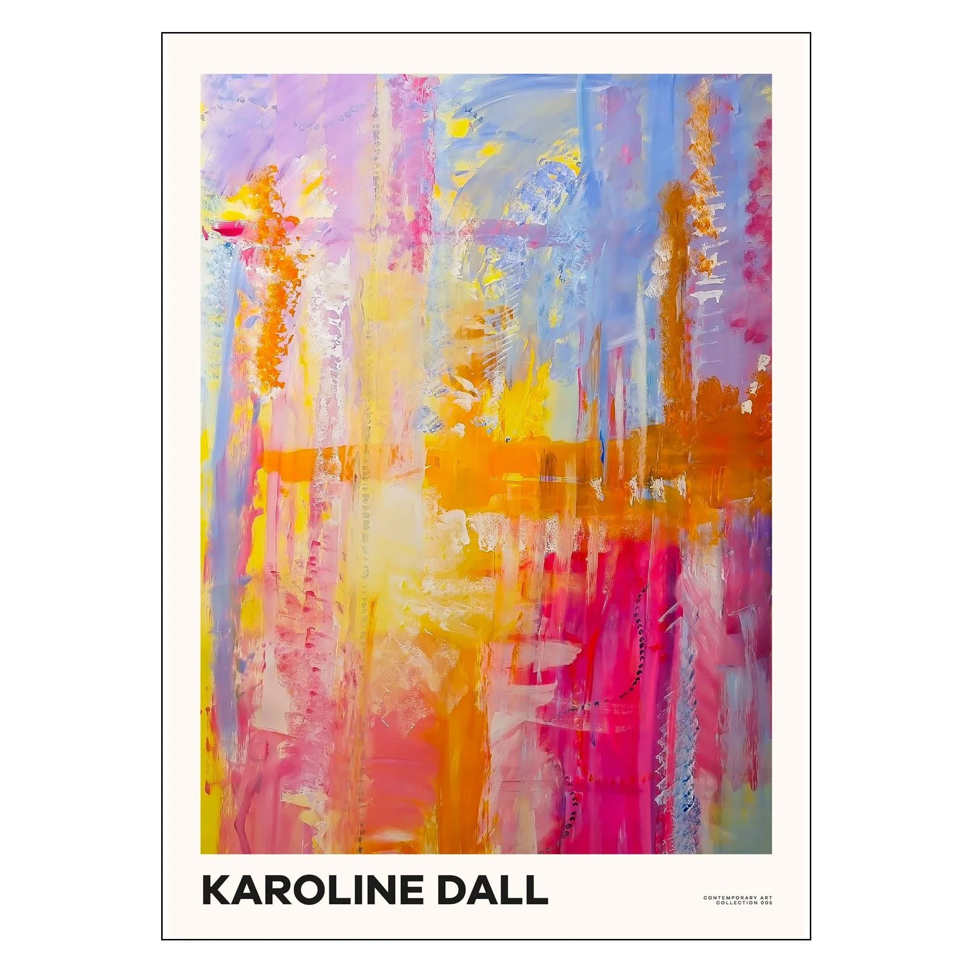 Poster Karoline Dall Contemporary Art Collection — 05 50x70 cm