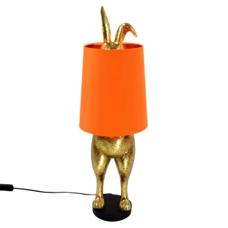 Werner Voss Bordslampa <strong>Hiding Bunny®</strong>  Orange, Guld Blank