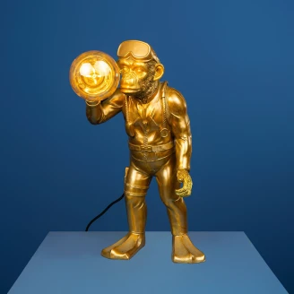 Werner Voss Bordslampa <strong>Diver Dan</strong>  Guld Blank