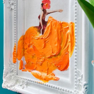 Werner Voss Tavla Ballgown Orange Matt