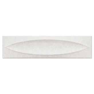 Kakel <strong>Gaze</strong>  Vit Blank-Relief 8x30 cm