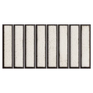 Kakel <strong>Flow</strong>  Vit Blank 15x30 cm