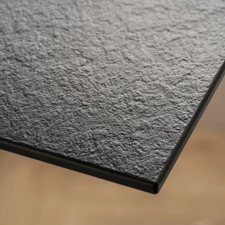 Tvättställsskåp <strong>Wellington</strong>  Mörkgrå Matt 60 cm med Bänkskiva Svart Matt
