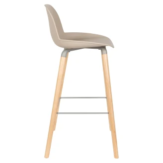 Zuiver Barstol <strong>Albert Kuip</strong>  Taupe 75 cm