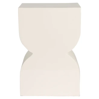 Zuiver Sidobord Kottar <strong>Shiny</strong>  Beige 21x30 cm