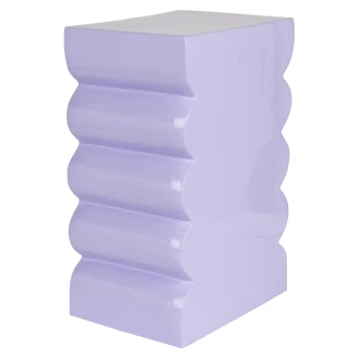 Zuiver Sidobord Kurvor <strong>Shiny</strong>  Violet