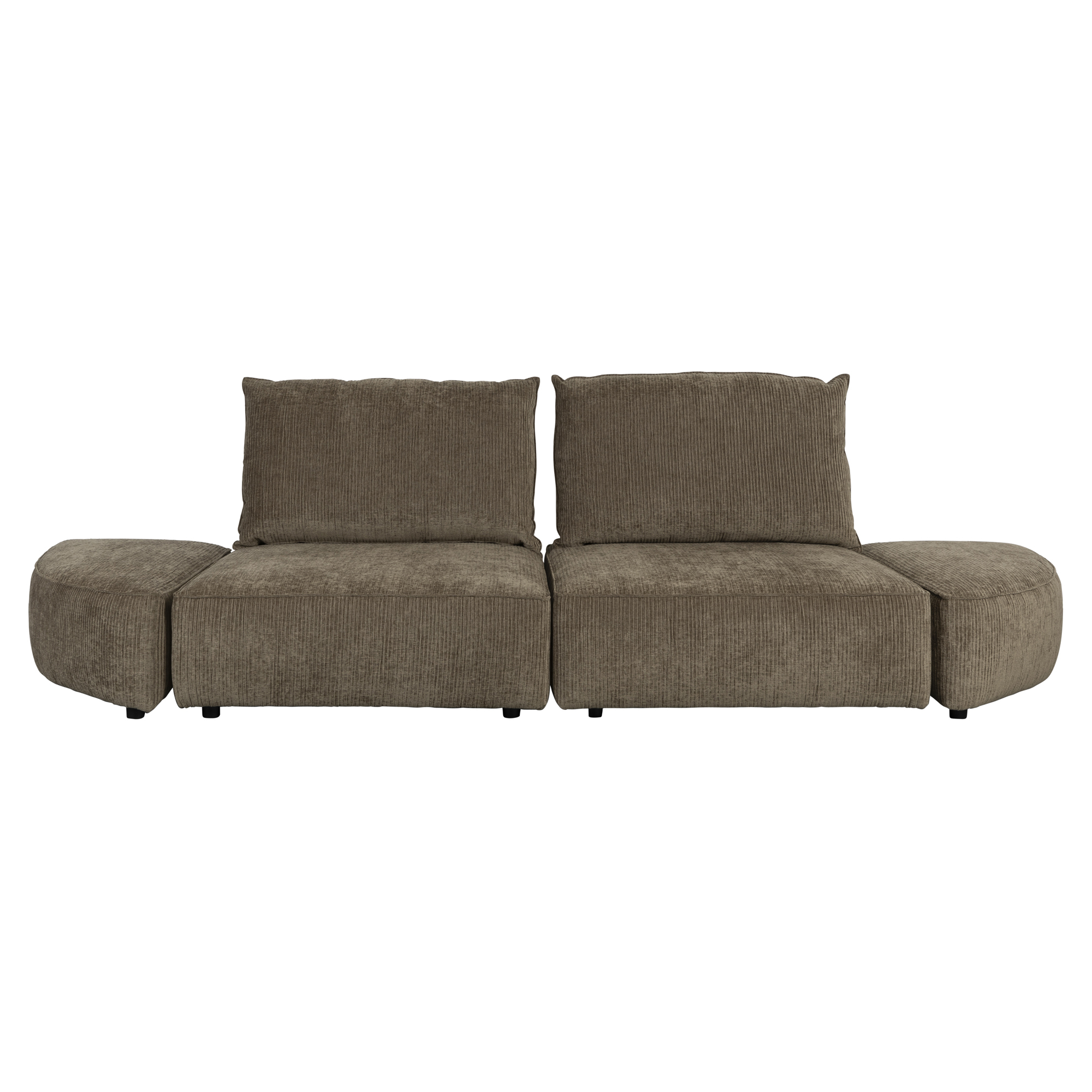 Zuiver Soffa 3-sits Hunter Brun