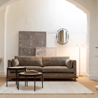 Zuiver Soffa 3-sits <strong>Blossom Ny</strong>  Brun
