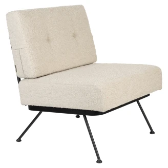 Zuiver Loungefåtölj <strong>Bowie</strong>  Beige