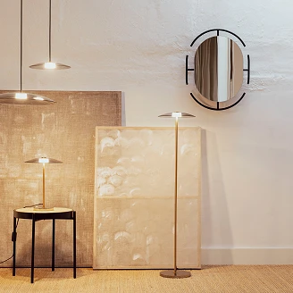 Zuiver Golvlampa <strong>Float</strong>  Transparent, Guld
