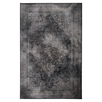 Dutchbone Matta 170x240 cm <strong>Rugged</strong>  Svart