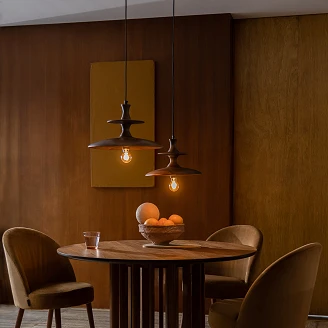 Dutchbone Hängande Lampa S <strong>Cath</strong>  Valnöt