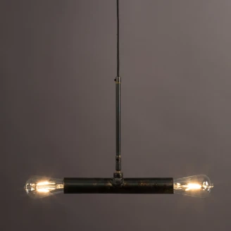 Dutchbone Hängande Lampa <strong>Doppio Ny</strong>  Svart