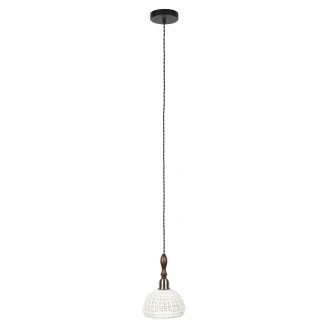 Dutchbone Hängande Lampa Bred <strong>Poppy Ny</strong>  Vit