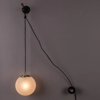 Dutchbone Vägglampa <strong>Bulan</strong>  Vit
