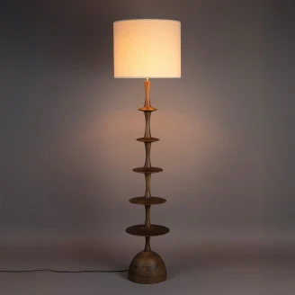 Dutchbone Golvlampa <strong>Cath</strong>  Valnöt