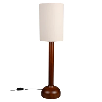 Dutchbone Golvlampa <strong>Jones</strong>  Valnöt, Beige