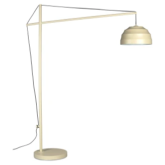 Dutchbone Golvlampa <strong>Liwa</strong>  Beige