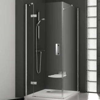 Ravak Duschhörn <strong>SmartLine</strong>  100x100 cm Krom Blank Vänster