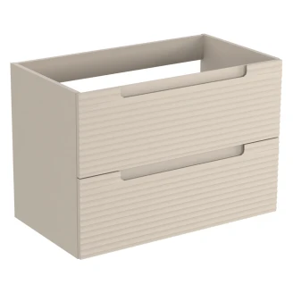Badrumskommod <strong>Ramos</strong>  Beige Matt 80 cm